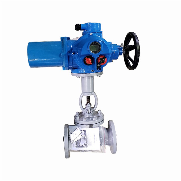 Electric Gate Valve With Multi-turn Dzw Actuator