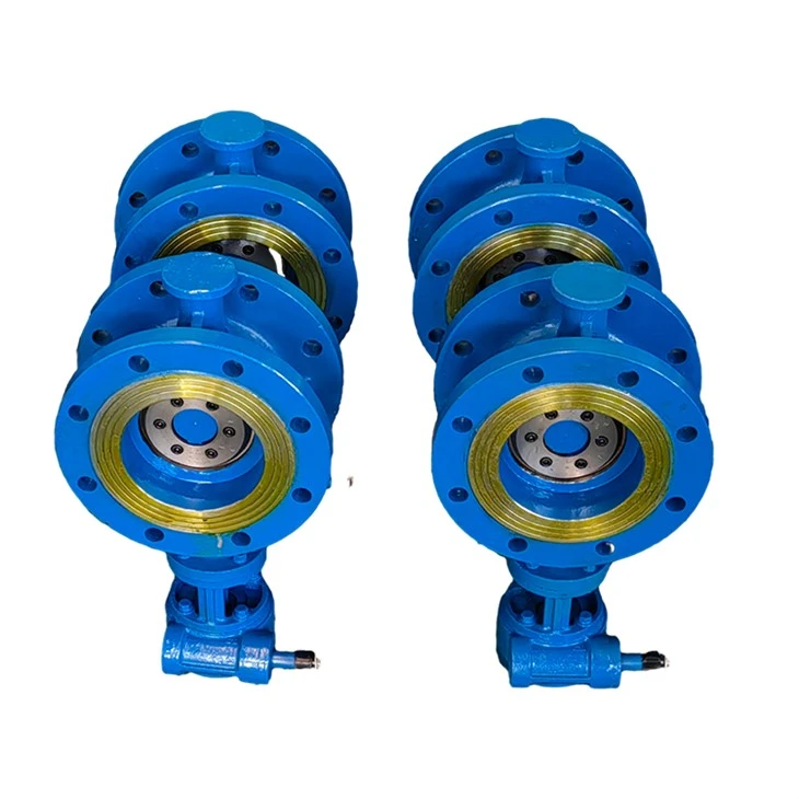 WCB Metal Sealing Turbine Butterfly Valve