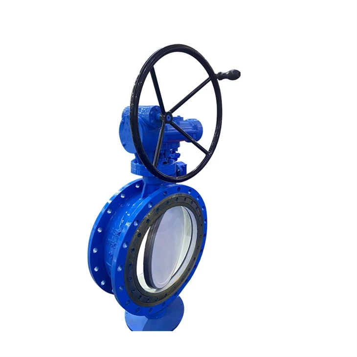 D343W Rotary Disc Worm Gear Butterfly Valve